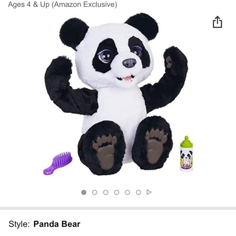 FurReal Panda. Like New.